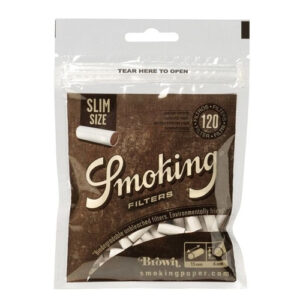 Smoking Brown Slim Size Filter 6mm x 15mm