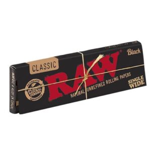 RAW - Single Paper Black