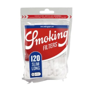smoking filter slim long 22mm x 6mm