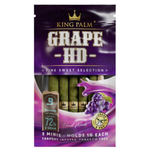 King Palm Grape HD x 5 Mini Rolls